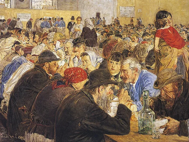 1862-Attilio Pusterla - Alle cucine economiche di Porta nuova